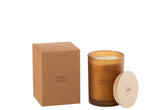 Bougie parfumée Accords Essentiels Ambre Intime-38h - (40613)
